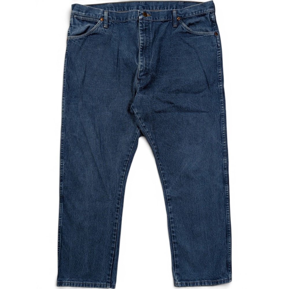 Wrangler Mens Jeans 42 x 30 Cowboy Cut Original Fit Straight Leg Blue 13MWZPW